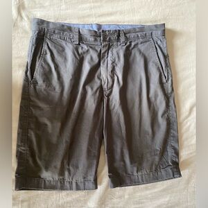 J. Crew Charcoal Flat Front Shorts